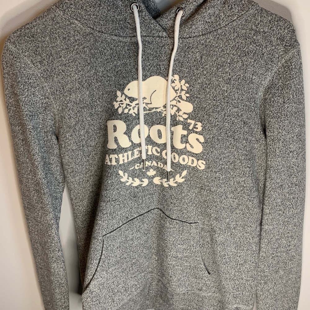 Original salt and pepper Roots hoodie